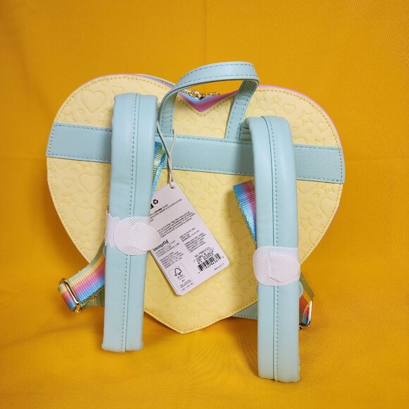 Loungefly My Little Pony Exclusive Sky Dancer Heart Shaped Figural Mini Backpack - Picture 6 of 11